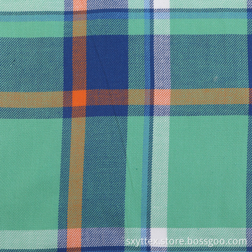 Ladies Fancy Cotton Yarn Dyed Check Fabric